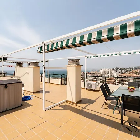 Apartment Terrace Of Paradise, 3 Bed Duplex, Bbq, Views, Pool, Parking Benalmadena