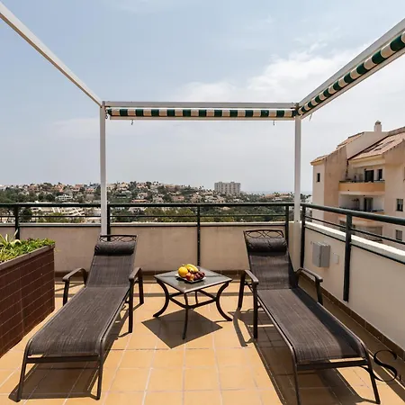 Terrace Of Paradise, 3 Bed Duplex, Bbq, Views, Pool, Parking Benalmadena