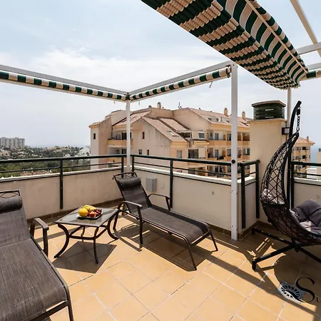Terrace Of Paradise, 3 Bed Duplex, Bbq, Views, Pool, Parking Benalmadena